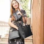 Chic Black 3-Piece Handbag Set for Women