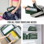 Veken 8-Piece Packing Cubes Travel Organizer Set