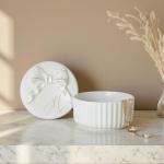 Monogram Jewelry Box with Bow for Her