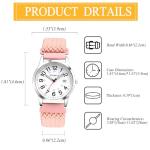 Lancardo Adjustable Pink Strap Analog Watch