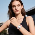Lancardo Adjustable Pink Strap Analog Watch