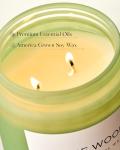 M&SENSE Sage Wood Large Soy Wax Candle