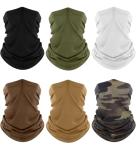 Fuinloth Set of 6 Outdoor Face Masks