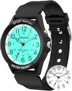 Stylish Waterproof Analog Quartz Watch for Everyone