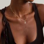 De Amo Sara Personalized Initial Necklace for Women