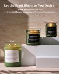 M&SENSE Sage Wood Large Soy Wax Candle