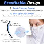 SUIGOLF KOREA UV Protection Half Face Mask – Beige