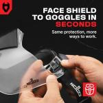 Safety Face Shield with Anti-Fog Protection