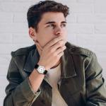 Stylish Adjustable Braided Rope Analog Watch