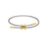 AIMADE Adjustable 18k Gold-Plated Charm Bracelet