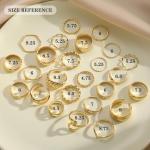 YEEZII 25 Pcs Stylish Gold Knuckle Ring Set