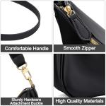 Chic Black Mini Hobo Bag for Women