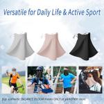 Cooling UV Face Mask with Neck Coverage in Pink