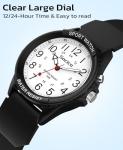 Stylish Waterproof Analog Quartz Watch for Everyone