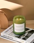 M&SENSE Sage Wood Large Soy Wax Candle