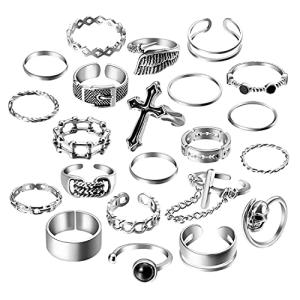 Vintage Punk Knuckle Ring Set for Fashion Lovers