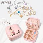 Trendy Travel Jewelry Box for Teen Girls