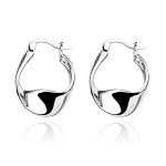 Small Sterling Silver Huggie Hoop Earrings for Women