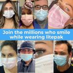 Premium Comfort Face Masks with Earloops - 125 Pack