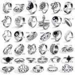 Vintage Silver Knuckle Rings Set for Unique Style