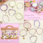 Easter Bunny Friendship Bracelets Set for Women