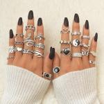Vintage Silver Knuckle Rings Set for Unique Style