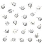 April Birthstone Rhinestone Charms for DIY Jewelry