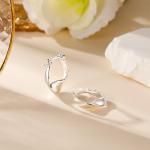 Small Sterling Silver Huggie Hoop Earrings for Women