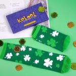 St. Patrick's Day Green Shamrock Socks Collection