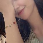 April Birthstone Rhinestone Charms for DIY Jewelry