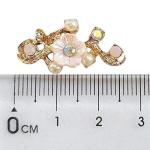 20pcs Mix Rhinestone Flower Charms for Jewelry