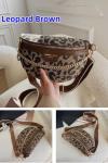 Trendy Leopard Print Crossbody Bag for Women