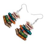 Vintage Book Earrings for Book Lovers and Teachers