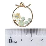 20pcs Mix Rhinestone Flower Charms for Jewelry