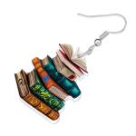 Vintage Book Earrings for Book Lovers and Teachers