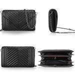Mini Quilted Leather Crossbody Bag for Women