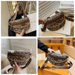 Trendy Leopard Print Crossbody Bag for Women