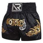 Stylish Muay Thai Shorts for All Ages - Black