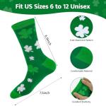 St. Patrick's Day Green Shamrock Socks Collection