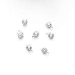 April Birthstone Rhinestone Charms for DIY Jewelry