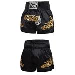 Stylish Muay Thai Shorts for All Ages - Black