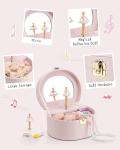 Light Pink Ballerina Music Jewelry Box for Girls