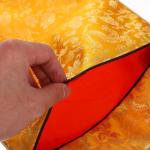 Silk Brocade Book Storage Bag with Zipper