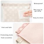 Stylish Leather Cosmetic Bag for Travel and Essentials