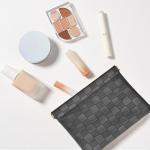 Stylish Leather Cosmetic Bag for Travel and Essentials