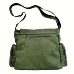 ChicGlow Personalized Canvas Crossbody Messenger Bag