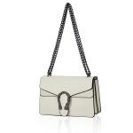 Aiqudou Embossed Snake-Print Crossbody Purse