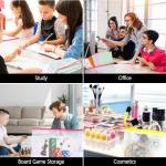 8-Pack Mesh Zipper Pouches for Stylish Organization