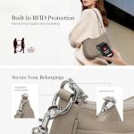 Befen Anti-Theft Leather Crossbody Bag for Women