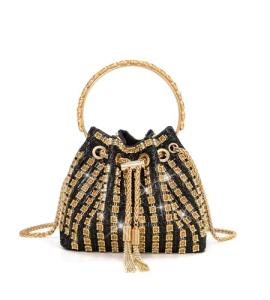 Sparkling Black Evening Clutch for Women